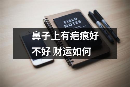 鼻子上有疤痕好不好财运如何