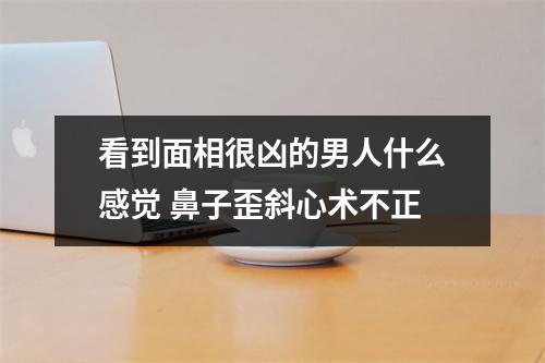 看到面相很凶的男人什么感觉鼻子歪斜心术不正