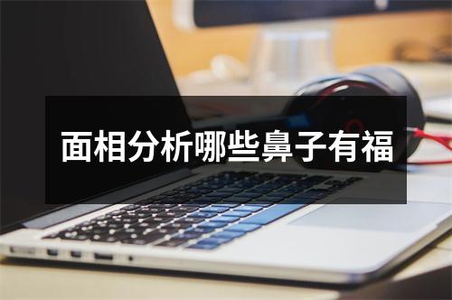 面相分析哪些鼻子有福