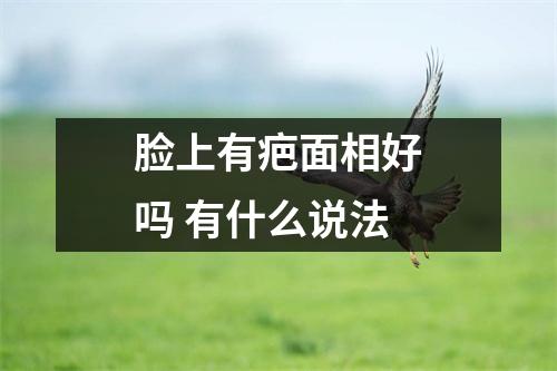 <h3>脸上有疤面相好吗有什么说法