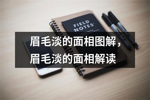 <h3>眉毛淡的面相图解，眉毛淡的面相解读