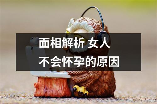 <h3>面相解析女人不会怀孕的原因