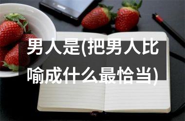 <h3>男人是(把男人比喻成什么恰当)