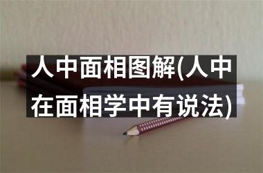 人中面相图解(人中在面相学中有说法)