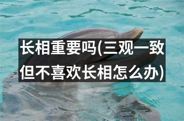 长相重要吗(三观一致但不喜欢长相怎么办)