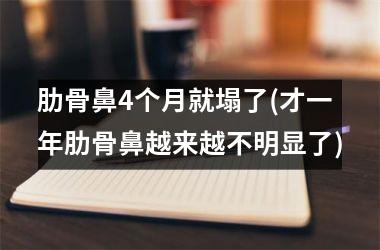肋骨鼻4个月就塌了(才一年肋骨鼻越来越不明显了)