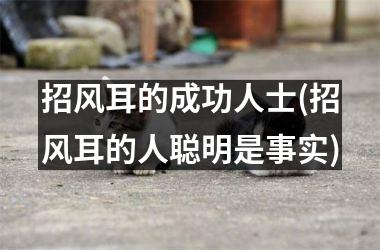 <h3>招风耳的成功人士(招风耳的人聪明是事实)