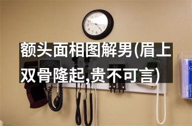 额头面相图解男(眉上双骨隆起,贵不可言)
