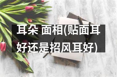 耳朵 面相(贴面耳好还是招风耳好)