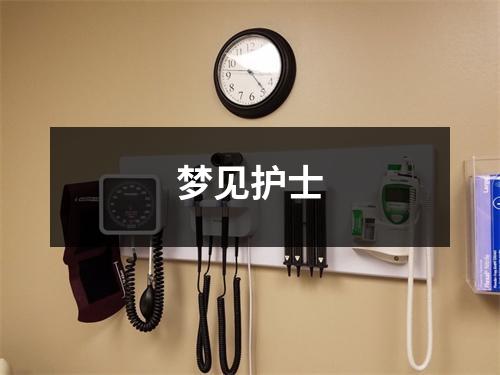 <h3>梦见护士