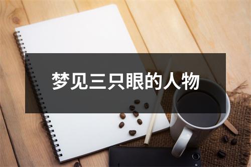 <h3>梦见三只眼的人物