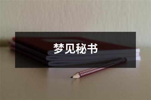 <h3>梦见秘书