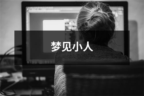 梦见小人