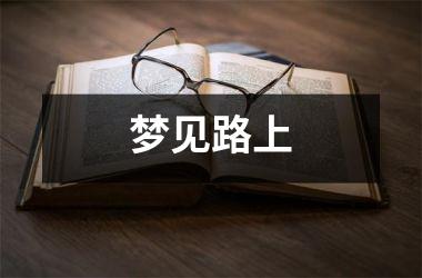 <h3>梦见路上