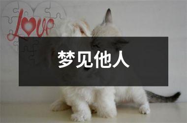 <h3>梦见他人