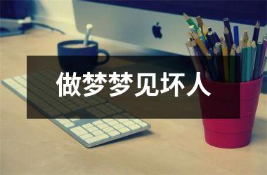 <h3>做梦梦见坏人