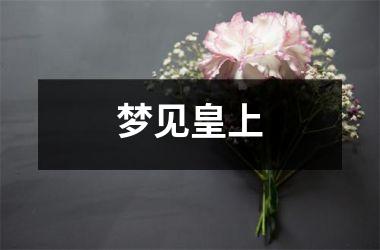 梦见皇上