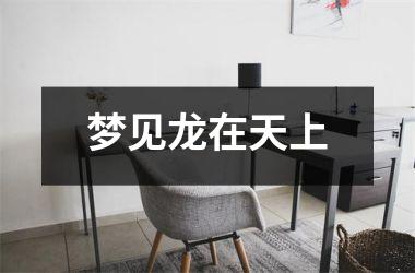 <h3>梦见龙在天上