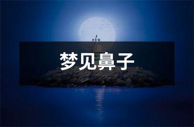 <h3>梦见鼻子