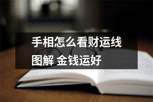 <h3>手相怎么看财运线图解金钱运好