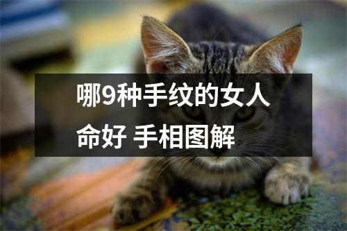 哪9种手纹的女人命好手相图解