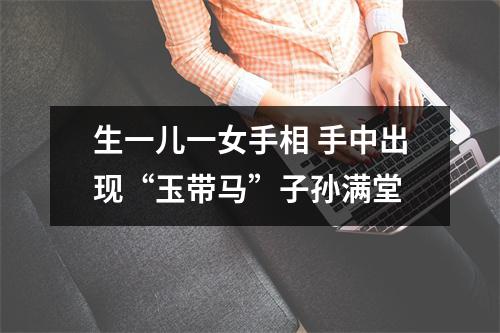 生一儿一女手相手中出现“玉带马”子孙满堂