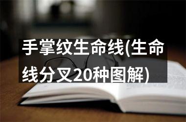 手掌纹生命线(生命线分叉20种图解)