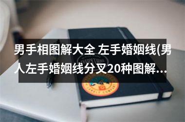 男手相图解大全 左手婚姻线(男人左手婚姻线分叉20种图解)