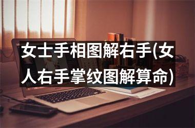 <h3>女士手相图解右手(女人右手掌纹图解算命)