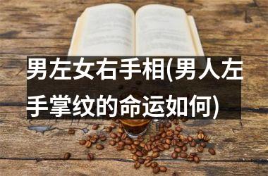男左女右手相(男人左手掌纹的命运如何)