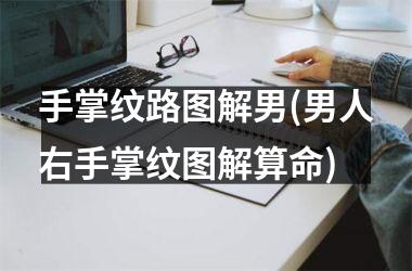 手掌纹路图解男(男人右手掌纹图解算命)