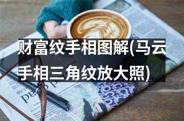 <h3>财富纹手相图解(马云手相三角纹放大照)