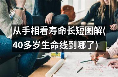 从手相看寿命长短图解(40多岁生命线到哪了)