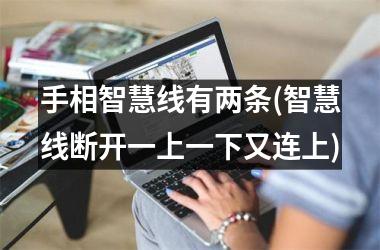 手相智慧线有两条(智慧线断开一上一下又连上)