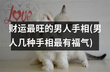 财运最旺的男人手相(男人几种手相最有福气)
