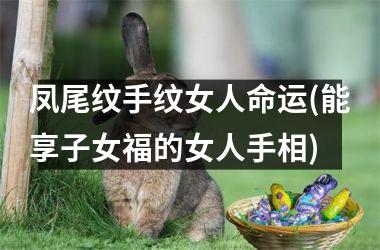<h3>凤尾纹手纹女人命运(能享子女福的女人手相)