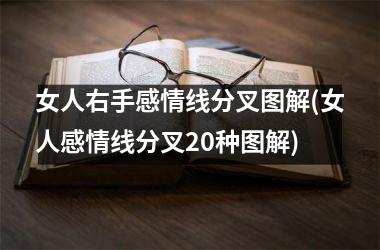 女人右手感情线分叉图解(女人感情线分叉20种图解)