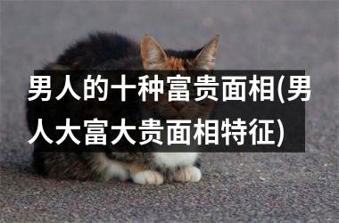 男人的十种富贵面相(男人大富大贵面相特征)