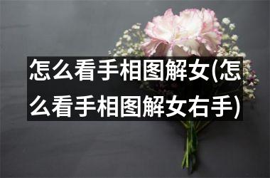 怎么看手相图解女(怎么看手相图解女右手)