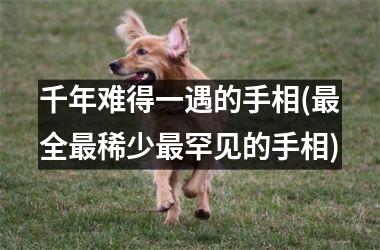 千年难得一遇的手相(最全最稀少最罕见的手相)