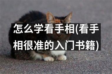 怎么学看手相(看手相很准的入门书籍)