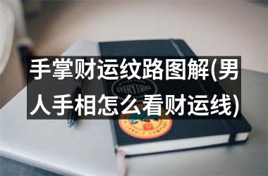 <h3>手掌财运纹路图解(男人手相怎么看财运线)