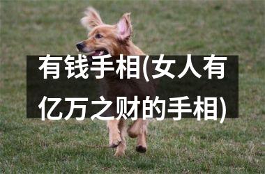 <h3>有钱手相(女人有亿万之财的手相)