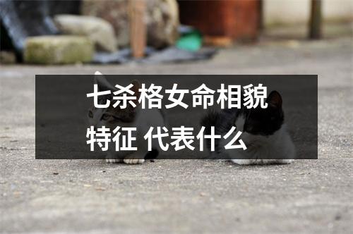 <h3>七杀格女命相貌特征代表什么