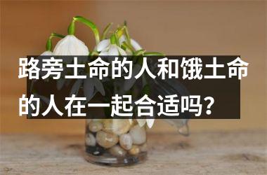 <h3>路旁土命的人和饿土命的人在一起合适吗？
