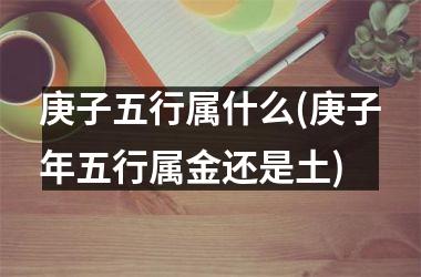 <h3>庚子五行属什么(庚子年五行属金还是土)