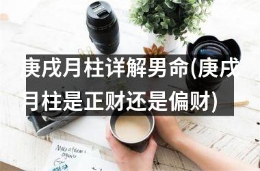 <h3>庚戌月柱详解男命(庚戌月柱是正财还是偏财)