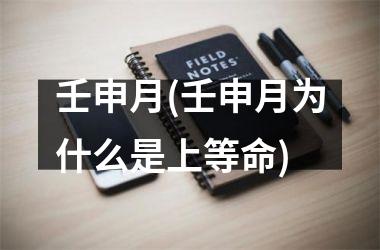 壬申月(壬申月为什么是上等命)