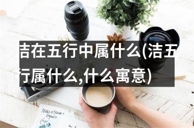 <h3>洁在五行中属什么(洁五行属什么,什么寓意)