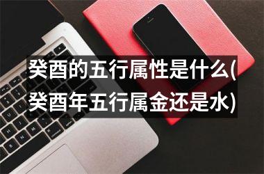 <h3>癸酉的五行属性是什么(癸酉年五行属金还是水)
